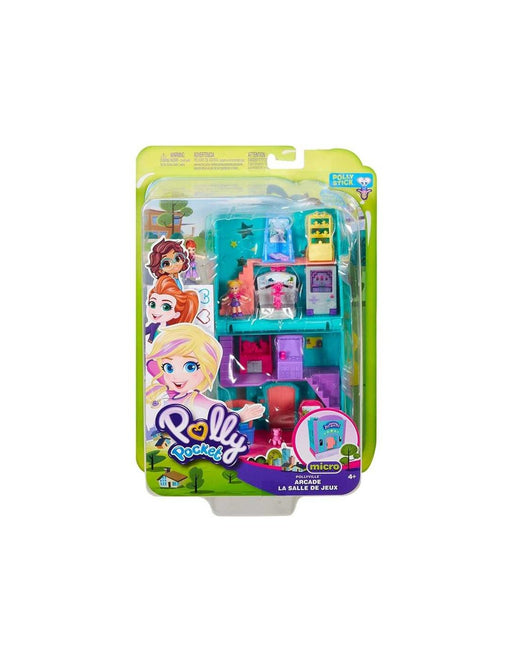 immagine-1-mattel-polly-pocket-mini-playset-divertimento-in-sala-giochi-ean-887961767452
