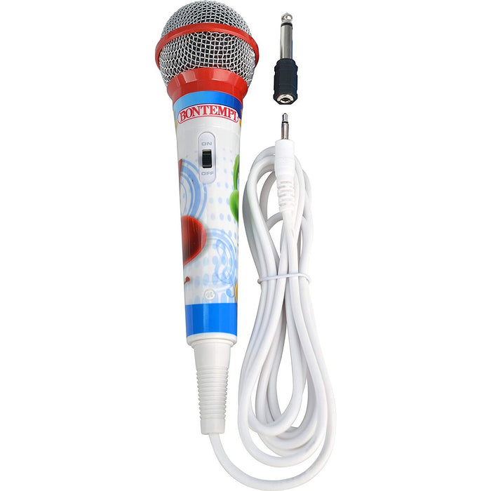 immagine-1-microfono-bontempi-a-condensatore-blu-rosso-ean-0047663379746