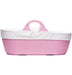 immagine-1-moba-moba-culla-cesta-per-neonato-rosa-con-materasso-e-coprimaterasso-in-cotone-ean-5060341370106