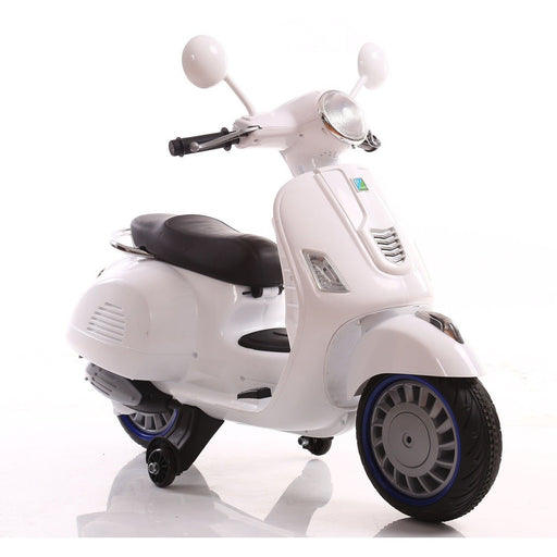 immagine-1-moto-elettrica-lamas-toys-similare-al-modello-vespa-happy-bianco-ean-0735720233314