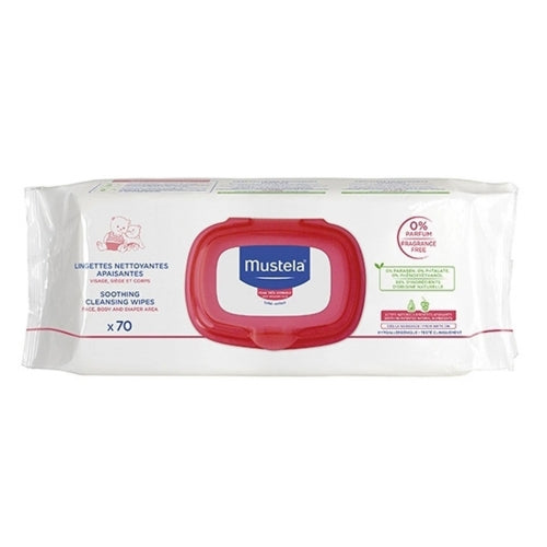 immagine-1-mustela-salviette-detergenti-lenitive-70-pz-ean-3504105029807