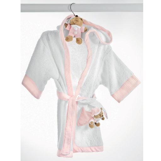 immagine-1-nanan-accappatoio-2-3-anni-puccio-rosa-ean-8033714002338