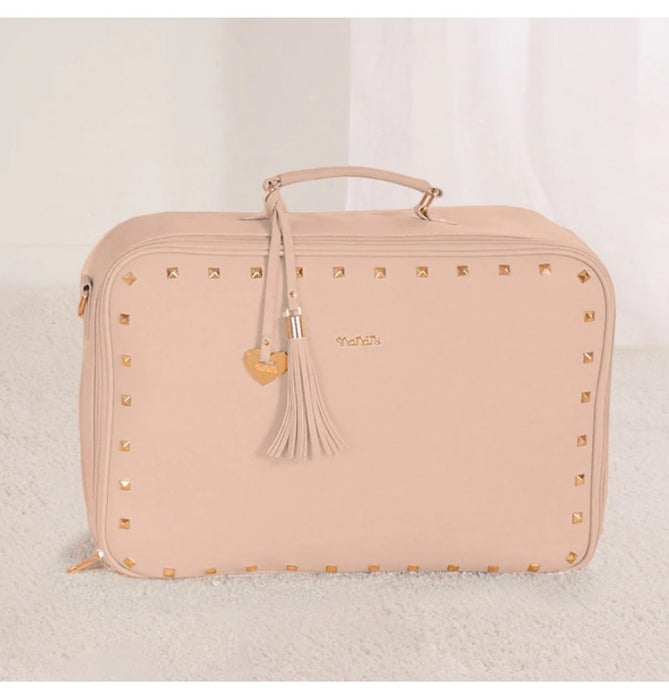 immagine-1-nanan-nanan-borsa-mamma-in-ecopelle-borchiata-rosa-linea-colette-ean-8033714550266