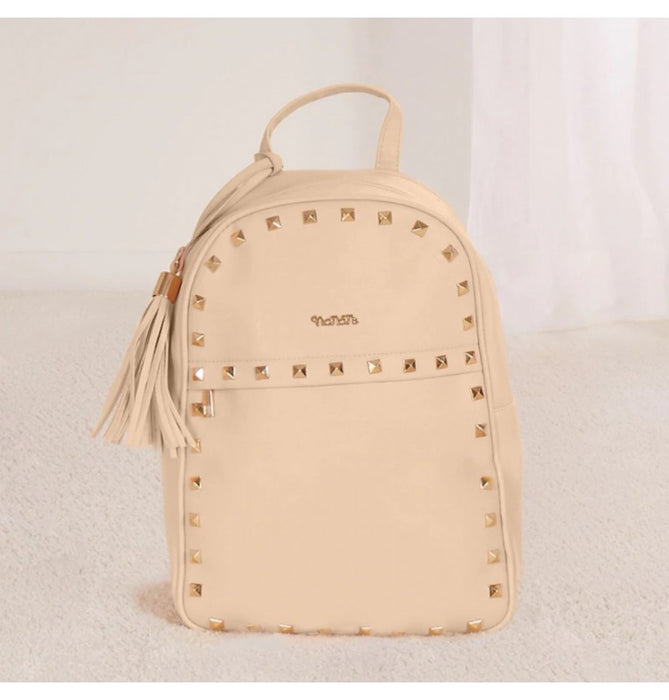 immagine-1-nanan-nanan-zaino-colette-in-ecopelle-ecru-con-borchie-ean-8033714553533