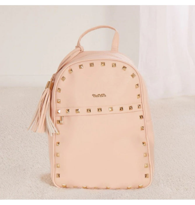 immagine-1-nanan-nanan-zaino-colette-in-ecopelle-rosa-con-borchie-ean-8033714553540