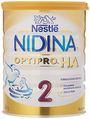 NESTLÉ NIDINA 1 Pelargon dalla nascita latte per lattanti polvere, Latta  800 g