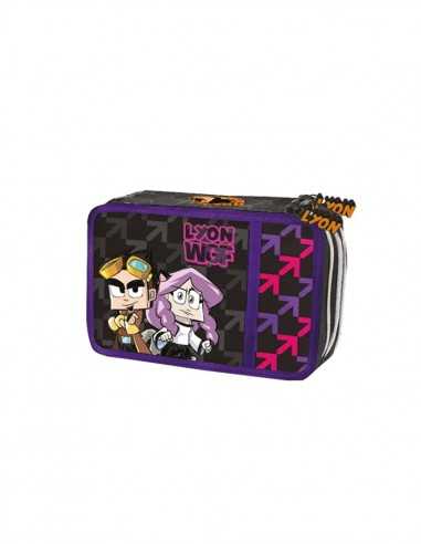 immagine-1-panini-astuccio-organizzato-lyon-gamer-con-anna-3-zip-22-23-ean-8058263110648