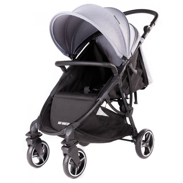 immagine-1-passeggino-baby-monsters-phoenix-heather-grey