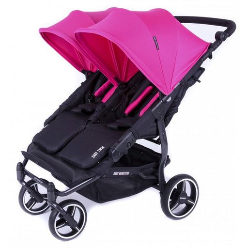 immagine-1-passeggino-gemellare-baby-monsters-easy-twin-3s-fucsia