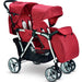 immagine-1-passeggino-gemellare-plebani-gemini-rosso-ean-8021483101345