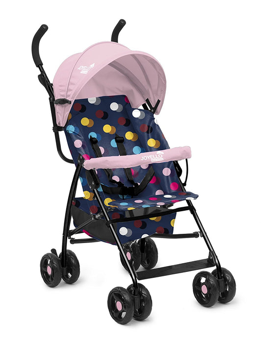 immagine-1-passeggino-joyello-cucciolo-pois-colorati-rosa-ean-8051764730407