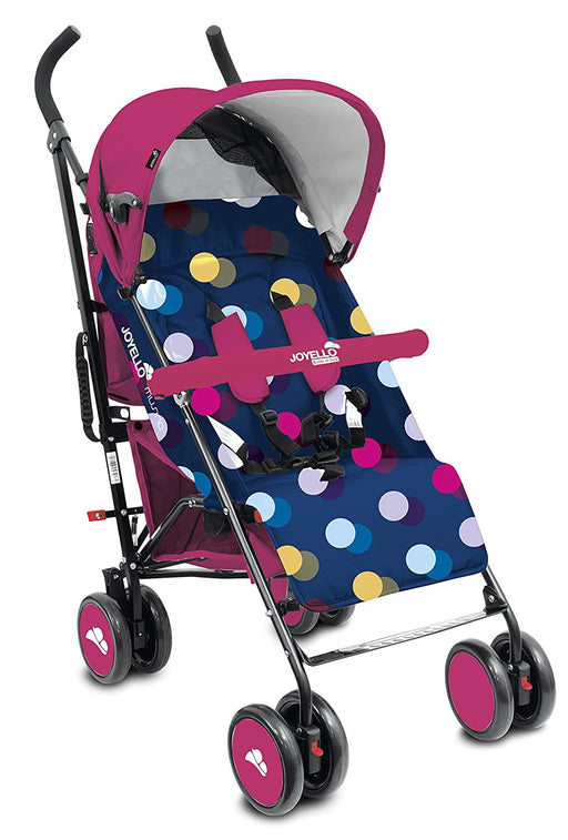 immagine-1-passeggino-joyello-musino-pois-colorati-fucsia-ean-8051764730346