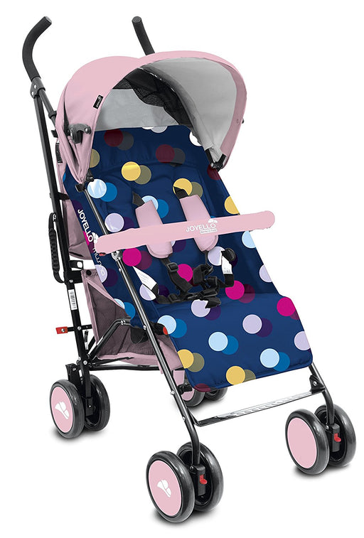 immagine-1-passeggino-joyello-musino-pois-colorati-rosa-ean-8051764730353