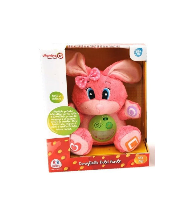 immagine-1-peluche-coniglietto-parlante-dolci-parole-rosa-ean-8014966051657