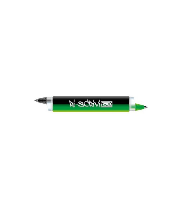 immagine-1-penna-con-inchiostro-gel-cancellabile-verde-nero-ean-8007404244957