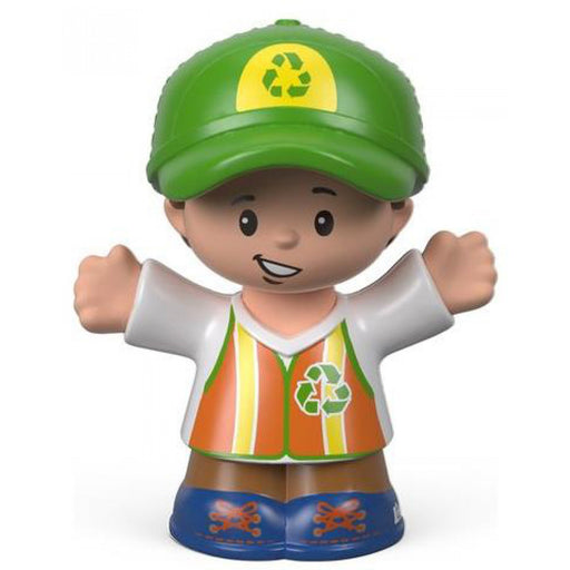 immagine-1-personaggio-fisher-price-little-people-netturbino-ean-0887961517569