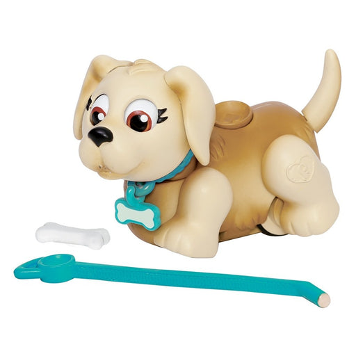 immagine-1-pet-parade-cagnolino-beige-con-collare-celeste-ean-8001444150773