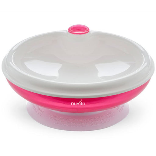immagine-1-piattocaldo-con-ventosa-nuvita-pink-ean-8024025031711