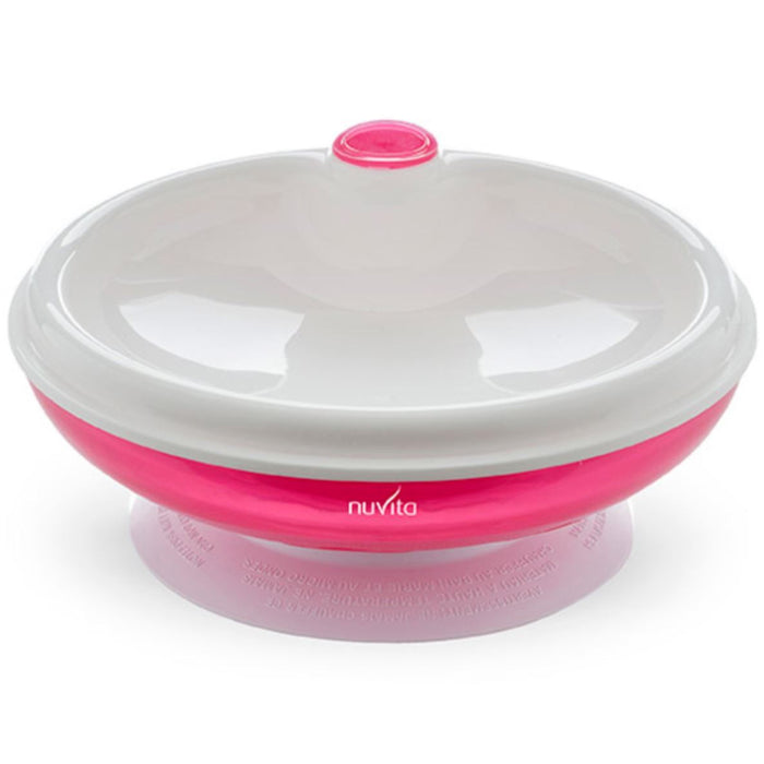 immagine-1-piattocaldo-con-ventosa-nuvita-pink-ean-8024025031711