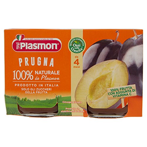 immagine-1-plasmon-oasi-nella-crescita-prugna-omogeneizzato-dal-4-mese-208-g-ean-8001040415917