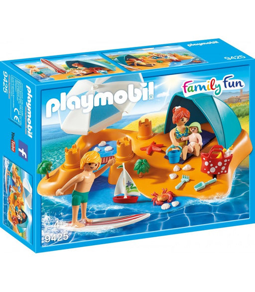 immagine-1-playmobil-9425-famiglia-in-spiaggia-con-accessori-ean-4008789094254