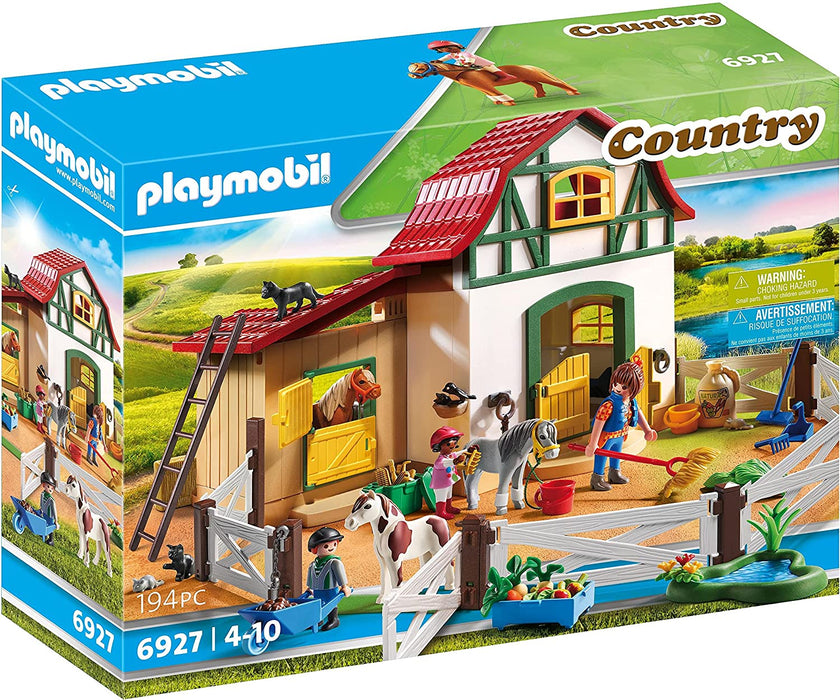 immagine-1-playmobil-playmobil-country-6927-maneggio-dei-pony-ean-4008789069276