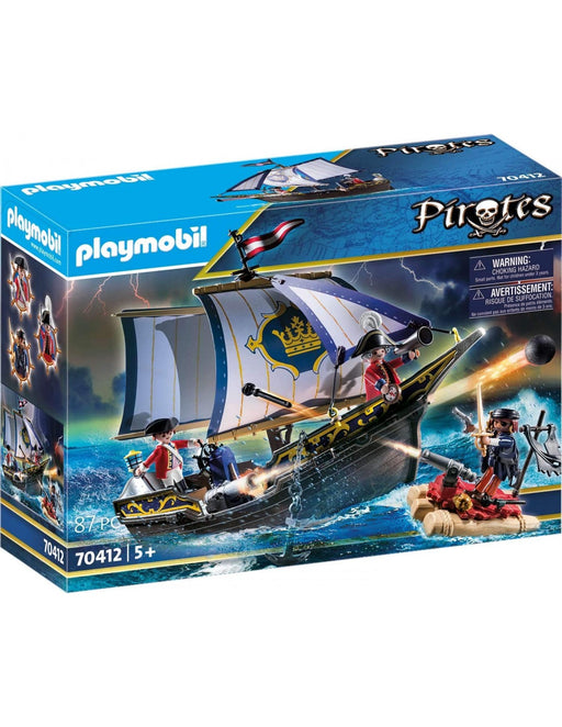 immagine-1-playmobil-playmobil-pirates-70412-nave-della-marina-reale-ean-4008789704122