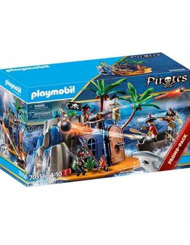 immagine-1-playmobil-playmobil-pirates-il-covo-del-tesoro-dei-pirati-70556-ean-4008789705563