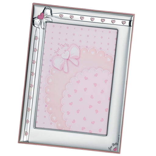 immagine-1-portafoto-innocenti-argenti-les-petits-fiocco-9x13-rosa-ean-800555222892