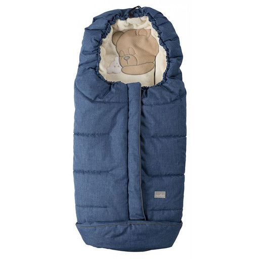 immagine-1-sacco-per-passeggino-nuvita-junior-cuccioli-blue-beige-sleeping-bear-ean-5350555003953