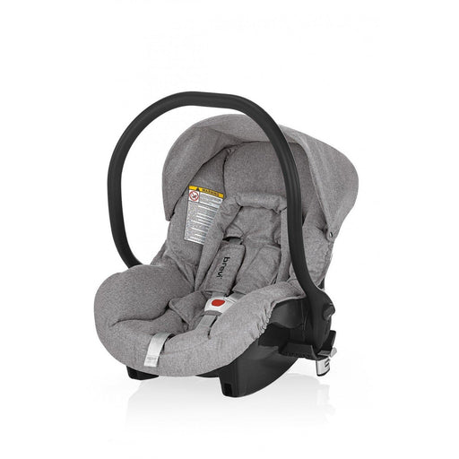 immagine-1-seggiolino-auto-brevi-presto-smart-silverline-0-13-kg-grigio-melange-ean-8011250545779