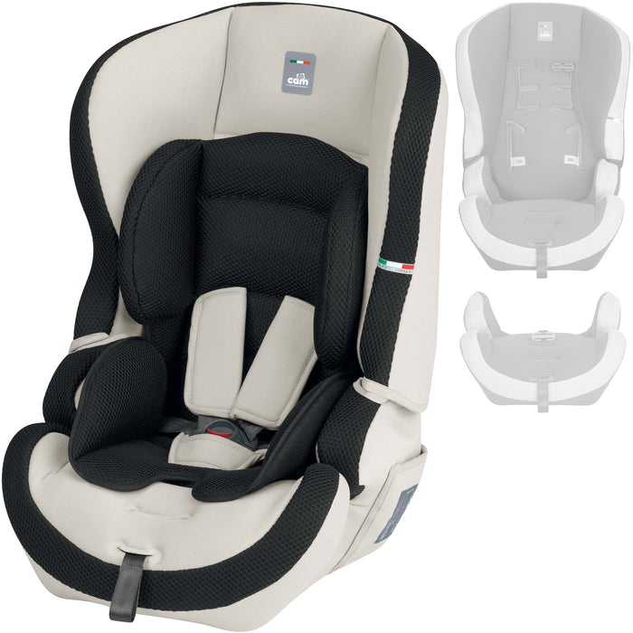 immagine-1-seggiolino-auto-cam-travel-evolution-black-212-ean-8005549401594