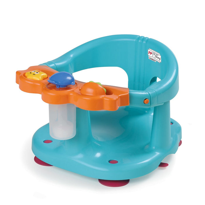 immagine-1-seggiolino-da-bagno-foppapedretti-tuffetto-arancio-azzurro-ean-8013440165248