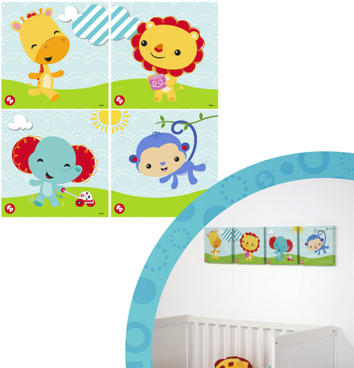 immagine-1-set-4-quadretti-da-muro-fisher-price-ean-8430957100072
