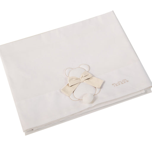 immagine-1-set-lenzuola-nanan-per-lettino-3pz-fiocco-bianco-ean-8033714257431