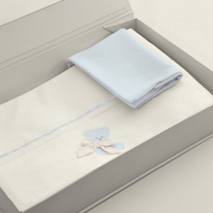 immagine-1-set-lenzuola-per-carrozzina-nanan-coccolo-azzurro-3pz