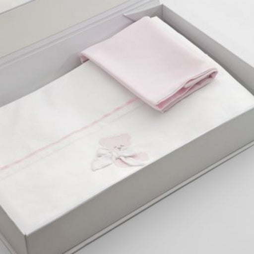 immagine-1-set-lenzuola-per-carrozzina-nanan-coccolo-rosa-3pz