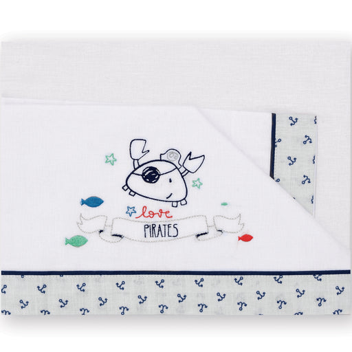 immagine-1-set-lenzuolino-lettino-pirulos-pirata-biancogrigio-ean-8499000824662
