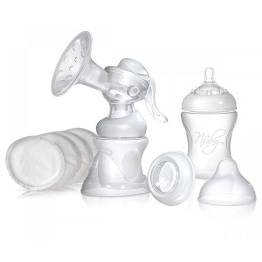 immagine-1-set-tiralatte-manuale-nuby-softflex-12-coppette-assorbilatte-ean-0048526720354