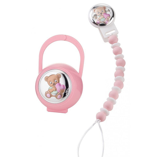 immagine-1-set-valenti-catenella-portaciuccio-orsetto-rosa-ean-8057960203189