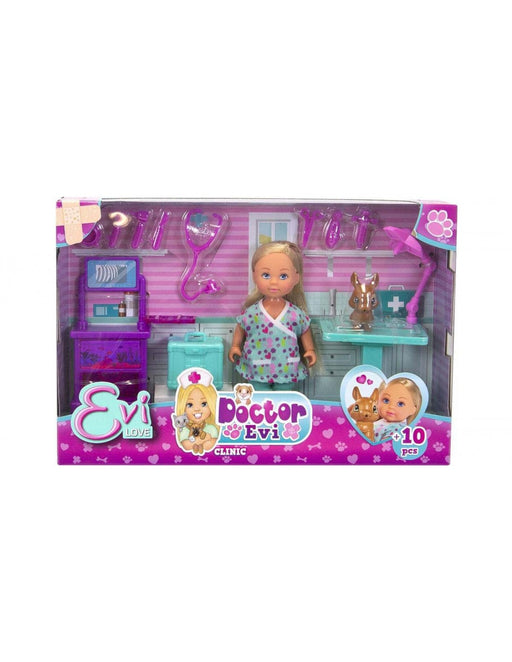 immagine-1-simbatoys-evi-love-bambola-in-clinica-veterinaria-ean-4006592054892