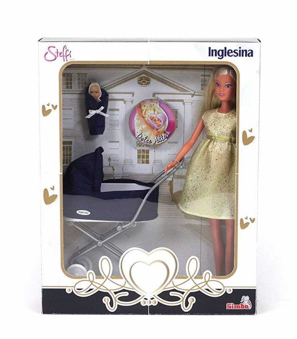 immagine-1-simbatoys-inglesina-steffi-love-in-dolce-attesa-con-carrozzina-ean-4006592031336