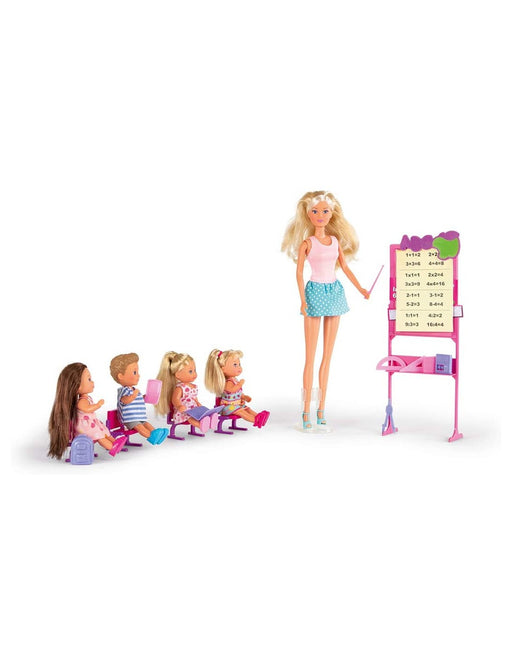 immagine-1-simbatoys-steffi-love-a-scuola-con-4-alunni-ean-4006592055981