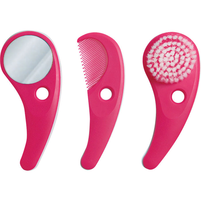 immagine-1-spazzola-pettine-e-specchio-hoppop-fucsia-ean-5425019850609