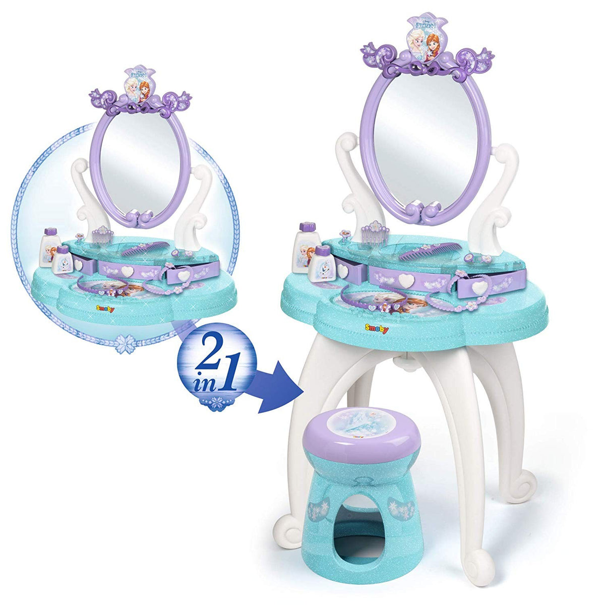 Specchiera Specchio Frozen Frozen Specchiera Vanity Sfiziomania