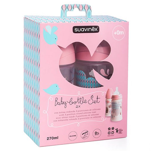 immagine-1-suavinex-baby-bottle-set-2-biberon-270-ml-girl-ean-8426420031622