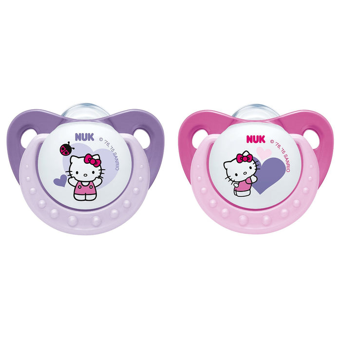 immagine-1-succhietti-nuk-silicone-hello-kitty-0-6m-set-2pz-ean-4008600218845