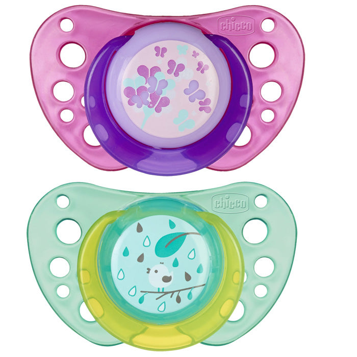 immagine-1-succhietto-chicco-physio-air-cauccia-2-pz-lilla-verde-16-36m-ean-8058664058792