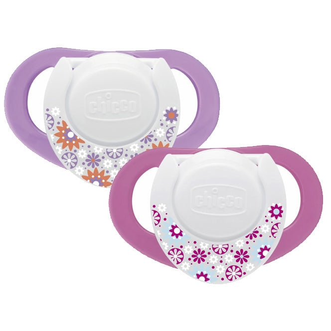 immagine-1-succhietto-chicco-physioring-cauccia-2-pz-rosa-4m-ean-8003670815839
