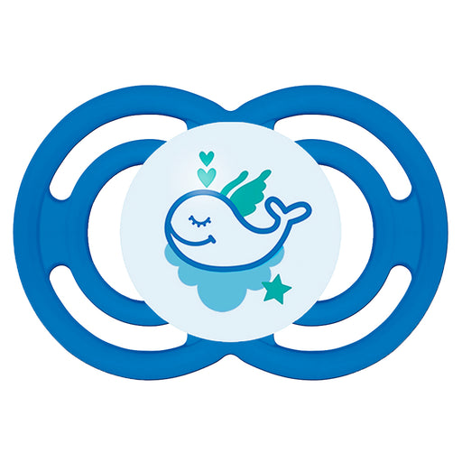 immagine-1-succhietto-mam-perfect-night-6m-silicone-balena-blu-ean-9001616681264